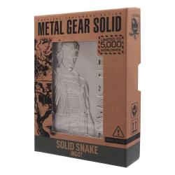 Metal Gear Solid 2 Lingote Snake Limited Edition