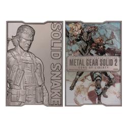 Metal Gear Solid 2 Lingote Snake Limited Edition