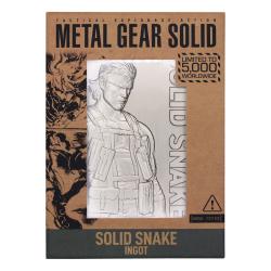 Metal Gear Solid 2 Lingote Snake Limited Edition