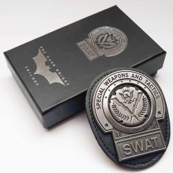 Batman The Dark Knight Réplica 1/1 Gotham City SWAT Badge Limited Edition
