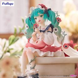 Hatsune Miku Estatua PVC Noodle Stopper Hatsune Miku Flower Fairy Anemone 14 cm