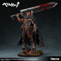 Berserk Estatua 1/6 Guts Lost Children Arc The Black Swordsman Redecoration Ver. 38 cm