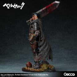 Berserk Estatua 1/6 Guts Lost Children Arc The Black Swordsman Redecoration Ver. 38 cm