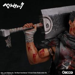 Berserk Estatua 1/6 Guts Lost Children Arc The Black Swordsman Redecoration Ver. 38 cm