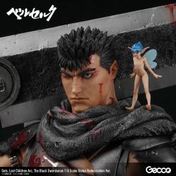 Berserk Estatua 1/6 Guts Lost Children Arc The Black Swordsman Redecoration Ver. 38 cm