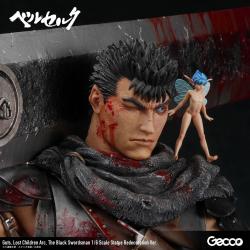 Berserk Estatua 1/6 Guts Lost Children Arc The Black Swordsman Redecoration Ver. 38 cm