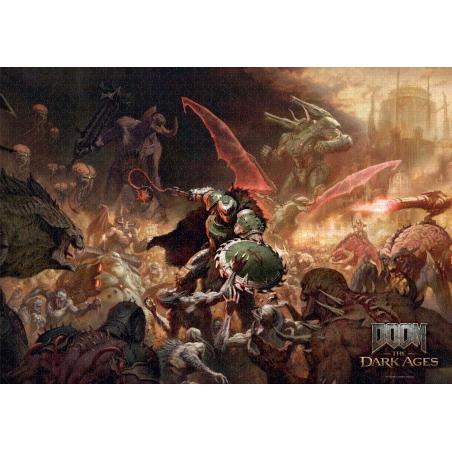 Doom The Dark Ages Puzzle Slayer's Rag (1000 piezas