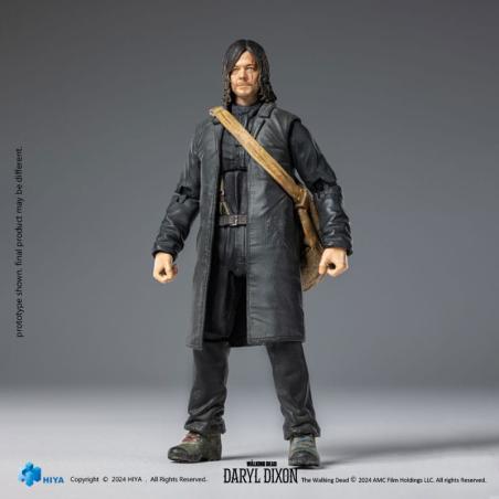 The Walking Dead Figura 1/18 Exquisite Mini Daryl 11 cm