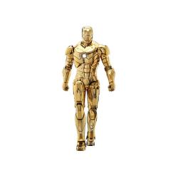 Iron Man Figura Movie Masterpiece Diecast 1/6 Iron Man Mark III (Gold Color Version) Hot Toys Exclusive 33 cm