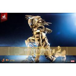 Iron Man Figura Movie Masterpiece Diecast 1/6 Iron Man Mark III (Gold Color Version) Hot Toys Exclusive 33 cm