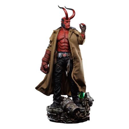 Hellboy Estatua 1/4 Deluxe Art Scale Hellboy 68 cm