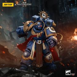 Warhammer 40k Figura Ultramarines Marneus Calgar Chapter Master with MKX Gravis Armour and Gauntlets of Ultramar 20 cm