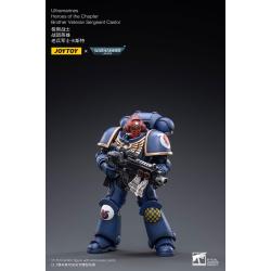 Warhammer 40k Figura 1/18 Ultramarines Heroes of the Chapter Brother Veteran Sergeant Castor 12 cm