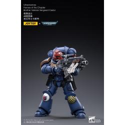 Warhammer 40k Figura 1/18 Ultramarines Heroes of the Chapter Brother Veteran Sergeant Castor 12 cm