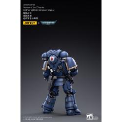 Warhammer 40k Figura 1/18 Ultramarines Heroes of the Chapter Brother Veteran Sergeant Castor 12 cm