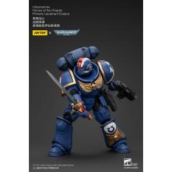 Warhammer 40k Figura 1/18 Ultramarines Heroes of the Chapter Primaris Lieutenant Erastus 20 cm