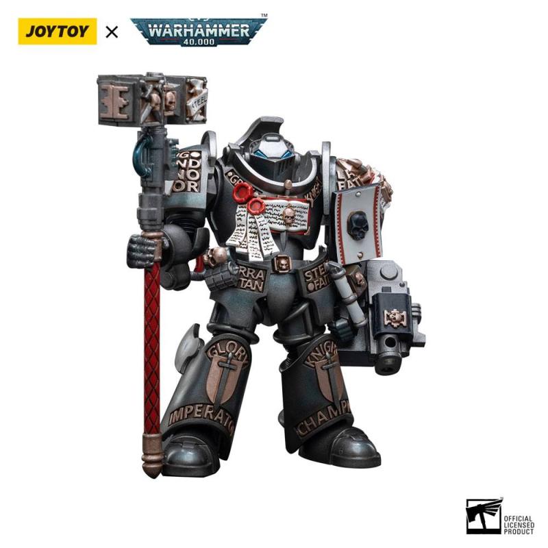 Warhammer 40k Figura 1/18 Grey Knights Terminator Caddon Vibova 13 cm