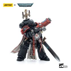 Warhammer 40k Figura 1/18 Black Templars Sword Brethren Brother Lombast 12 cm
