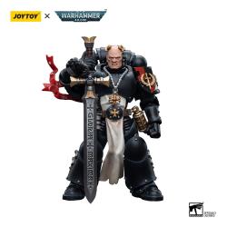Warhammer 40k Figura 1/18 Black Templars Emperor's Champion Bayard's Revenge 12 cm