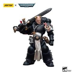 Warhammer 40k Figura 1/18 Black Templars Emperor's Champion Bayard's Revenge 12 cm