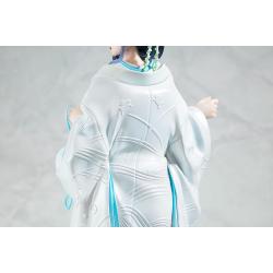 Rascal Does Not Dream of a Bunny Girl Senpai Estatua 1/7 Mai Sakurajima White Kimono Ver. 23 cm