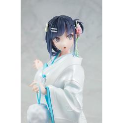 Rascal Does Not Dream of a Bunny Girl Senpai Estatua 1/7 Mai Sakurajima White Kimono Ver. 23 cm