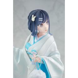 Rascal Does Not Dream of a Bunny Girl Senpai Estatua 1/7 Mai Sakurajima White Kimono Ver. 23 cm