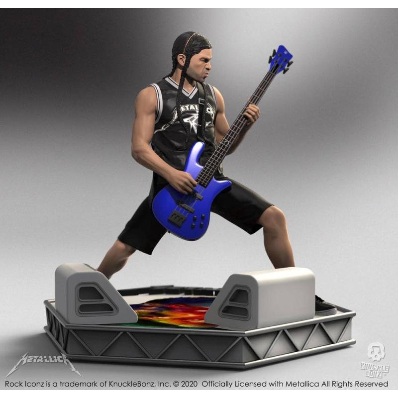 Metallica Estatua Rock Iconz Robert Trujillo Limited Edition 22 cm