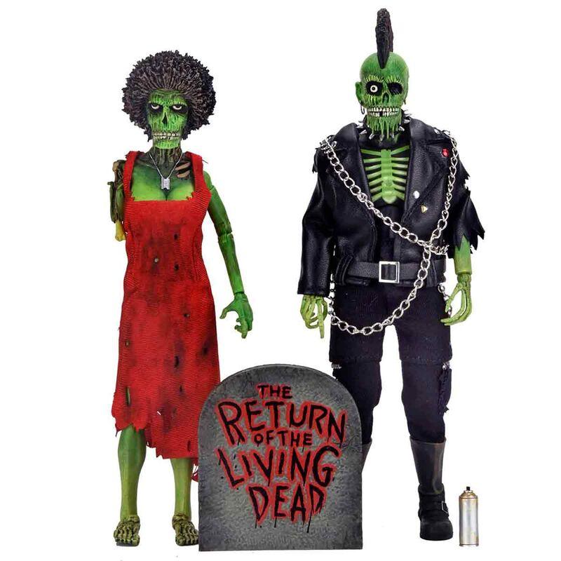 Set 2 figuras Trash &#38; Suicide The Return of the Living Dead 20cm