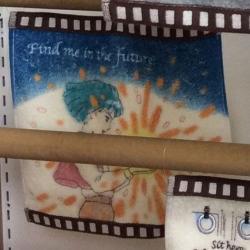 El castillo ambulante Mini Toalla Expositor Hauru