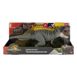 Jurassic World: El Renacer Figura con sonido Power Devour Tyrannosaurus Rex 21 cm