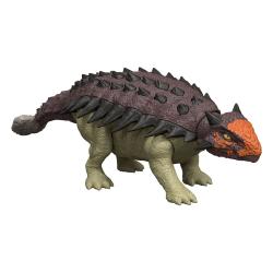 Jurassic World: El Renacer Figura con sonido Wild Roar Ankylosaurus 7 cm