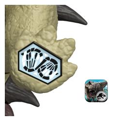 Jurassic World: El Renacer Figura con sonido Wild Roar Ankylosaurus 7 cm