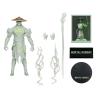 Mortal Kombat Figura Glow in the Dark Edition Raiden (Gold Label) 18 cm