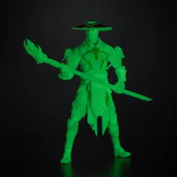 Mortal Kombat Figura Glow in the Dark Edition Raiden (Gold Label) 18 cm