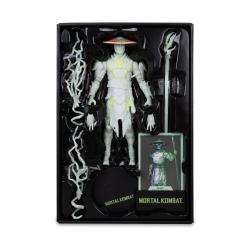 Mortal Kombat Figura Glow in the Dark Edition Raiden (Gold Label) 18 cm