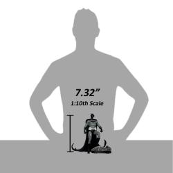 DC Direct Estatua 1/10 Batman by Bjorn Barends (Black White) 18 cm