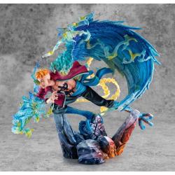 One Piece Estatua PVC P.O.P. MAS Maximum Marco the Phoenix Leader of 1st group of Whitebeard Pirates 32 cm