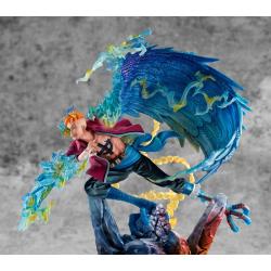 One Piece Estatua PVC P.O.P. MAS Maximum Marco the Phoenix Leader of 1st group of Whitebeard Pirates 32 cm