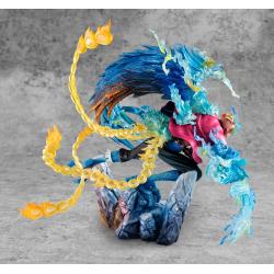 One Piece Estatua PVC P.O.P. MAS Maximum Marco the Phoenix Leader of 1st group of Whitebeard Pirates 32 cm