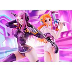 One Piece Estatua PVC Portrait Of Pirates Jewelry Bonney Evolutionary History 25 cm