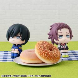 Blue Lock Estatua PVC Look Up Rin Itoshi & Sae Itoshi Japanese National Player Match Ver. 11 cm (with gift