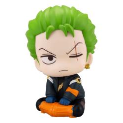 One Piece Estatua PVC Look Up Roronoa Zoro Future Island Egghead Ver. 11 cm