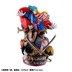 One Piece Petitrama DX Estatua PVC Logbox Re Birth 03 Cross Guild 15 cm