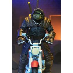 Tortugas Ninja (The Last Ronin The Lost Years) Figura Casey Marie with Last Ronin Motorcycle 18 cm