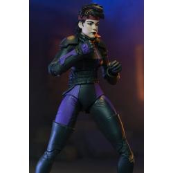 Tortugas Ninja (The Last Ronin The Lost Years) Figura Casey Marie with Last Ronin Motorcycle 18 cm