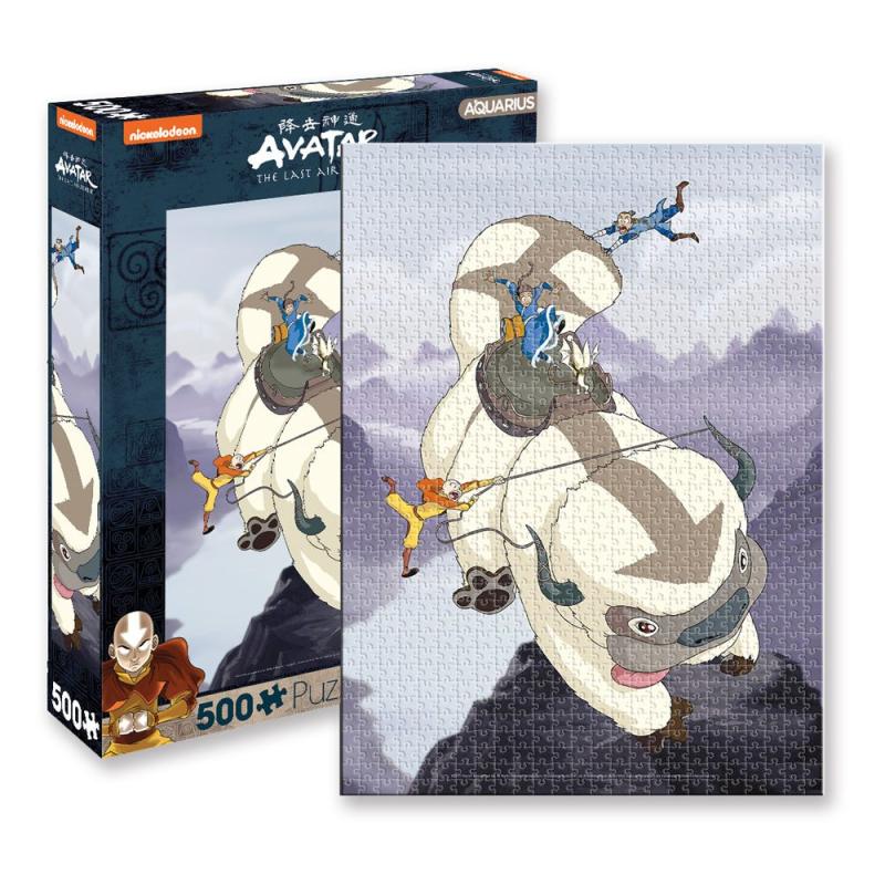 Avatar: la leyenda de Aang Puzzle Appa and Gang (500 piezas