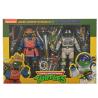 Set 2 figuras Space Adventure Donatello &#38; Samurai Adventure Michelangelo Tortugas Ninja 18cm