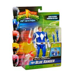 Mighty Morphin Power Rangers Figura Auto-Morphin Blue Ranger 12 cm
