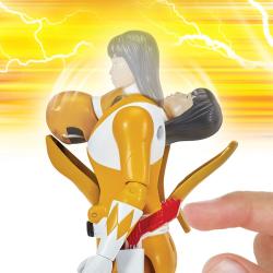 Mighty Morphin Power Rangers Figura Auto-Morphin Yellow Ranger 12 cm